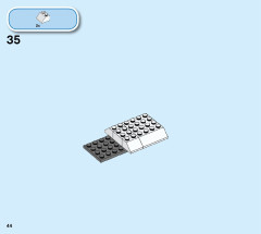 LEGO 60261 instructions page 44 – build guide