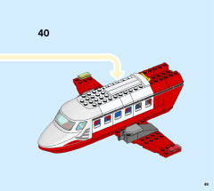 LEGO 60261 instructions page 49 – build guide