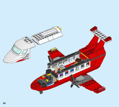 LEGO 60261 instructions page 56 – build guide