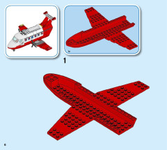 LEGO 60261 instructions page 6 – build guide