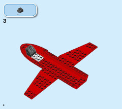 LEGO 60261 instructions page 8 – build guide