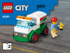 LEGO 60261 instructions page 1 – build guide