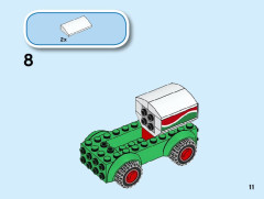 LEGO 60261 instructions page 11 – build guide
