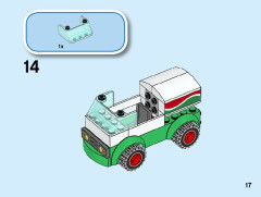 LEGO 60261 instructions page 17 – build guide