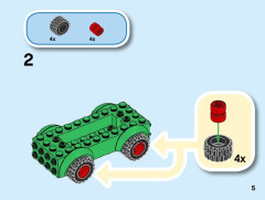 LEGO 60261 instructions page 5 – build guide