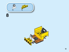 LEGO 60261 instructions page 11 – build guide