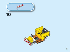 LEGO 60261 instructions page 13 – build guide