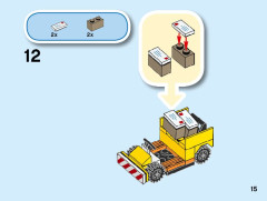 LEGO 60261 instructions page 15 – build guide