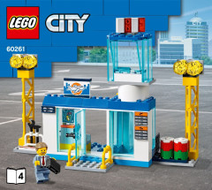 LEGO 60261 instructions page 1 – build guide