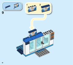 LEGO 60261 instructions page 12 – build guide