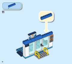 LEGO 60261 instructions page 14 – build guide