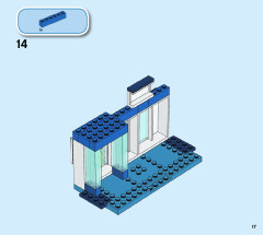 LEGO 60261 instructions page 17 – build guide