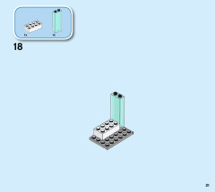 LEGO 60261 instructions page 21 – build guide