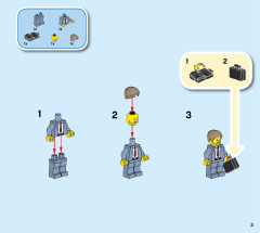 LEGO 60261 instructions page 3 – build guide