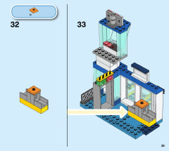 LEGO 60261 instructions page 35 – build guide