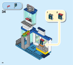 LEGO 60261 instructions page 36 – build guide