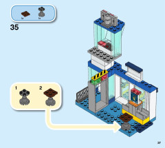 LEGO 60261 instructions page 37 – build guide