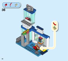 LEGO 60261 instructions page 38 – build guide