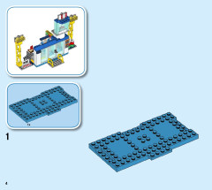 LEGO 60261 instructions page 4 – build guide
