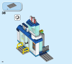 LEGO 60261 instructions page 40 – build guide