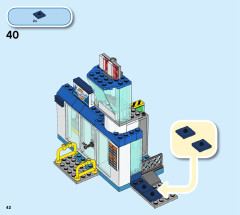 LEGO 60261 instructions page 42 – build guide
