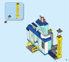 LEGO 60261 instructions page 43 – build guide