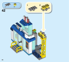 LEGO 60261 instructions page 44 – build guide