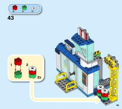 LEGO 60261 instructions page 45 – build guide