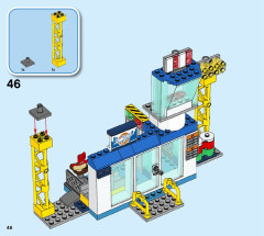 LEGO 60261 instructions page 48 – build guide