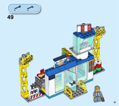 LEGO 60261 instructions page 51 – build guide