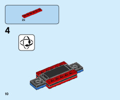 LEGO 60262 instructions page 10 – build guide