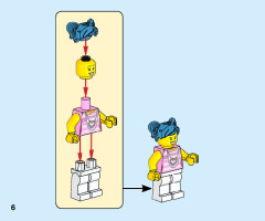 LEGO 60262 instructions page 6 – build guide