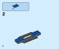 LEGO 60262 instructions page 8 – build guide