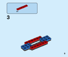 LEGO 60262 instructions page 9 – build guide