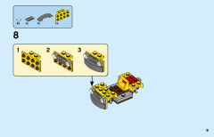 LEGO 60262 instructions page 9 – build guide