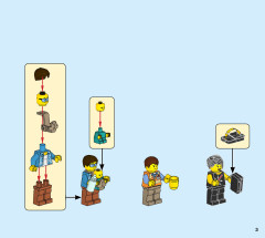 LEGO 60262 instructions page 3 – build guide