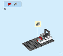 LEGO 60262 instructions page 9 – build guide