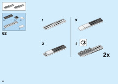 LEGO 60262 instructions page 62 – build guide