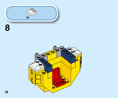LEGO 60263 instructions page 18 – build guide