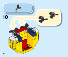 LEGO 60263 instructions page 20 – build guide