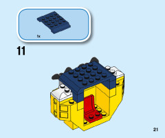 LEGO 60263 instructions page 21 – build guide