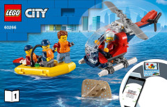 LEGO 60266 instructions page 1 – build guide