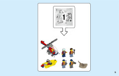 LEGO 60266 instructions page 5 – build guide