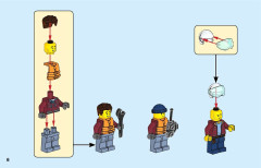 LEGO 60266 instructions page 6 – build guide