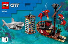 LEGO 60266 instructions page 1 – build guide