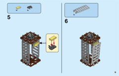 LEGO 60266 instructions page 9 – build guide