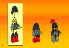 LEGO 6027 instructions page 2 – build guide