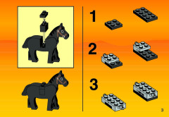 LEGO 6027 instructions page 3 – build guide