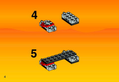 LEGO 6027 instructions page 4 – build guide