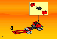 LEGO 6027 instructions page 6 – build guide